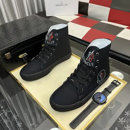 Replica Moncler High Tops Shoes For Men #1399823 $85.00 USD for Wholesale