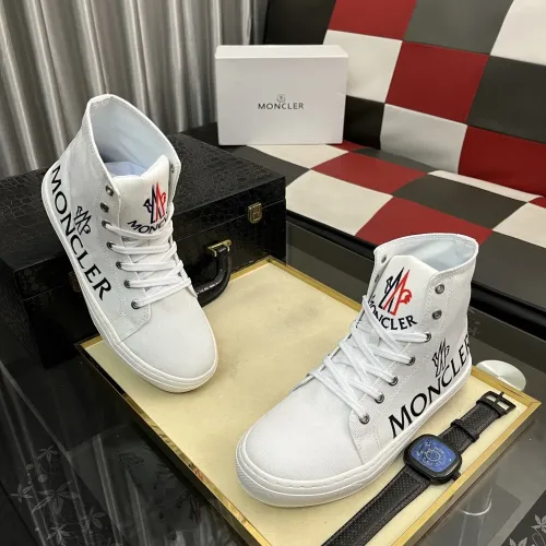 Replica Moncler High Tops Shoes For Men #1399824 $85.00 USD for Wholesale
