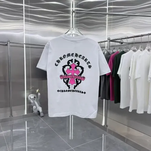Chrome Hearts T-Shirts Short Sleeved For Unisex #1399870 $40.00 USD, Wholesale Replica Chrome Hearts T-Shirts