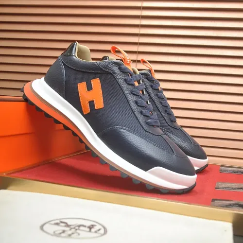 Replica Hermes Casual Shoes For Men #1399881 $115.00 USD for Wholesale