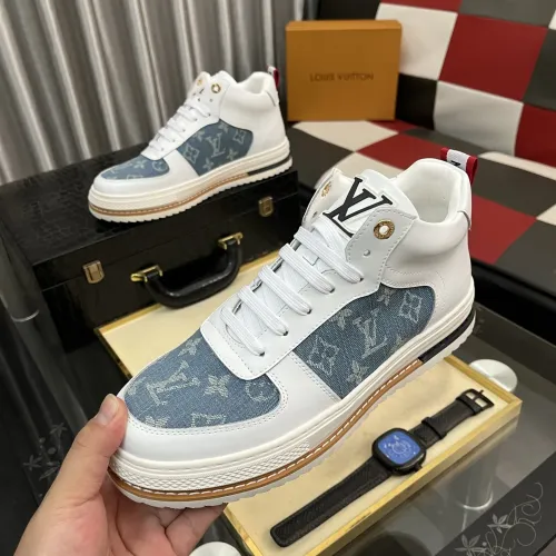 Louis Vuitton High Tops Shoes For Men #1399909 $82.00 USD, Wholesale Replica Louis Vuitton High Tops Shoes