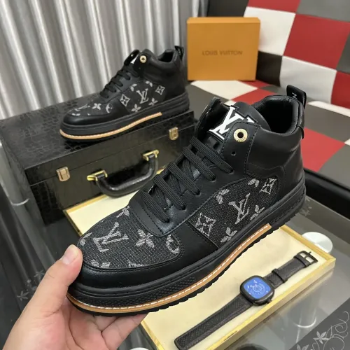 Louis Vuitton High Tops Shoes For Men #1399910 $82.00 USD, Wholesale Replica Louis Vuitton High Tops Shoes