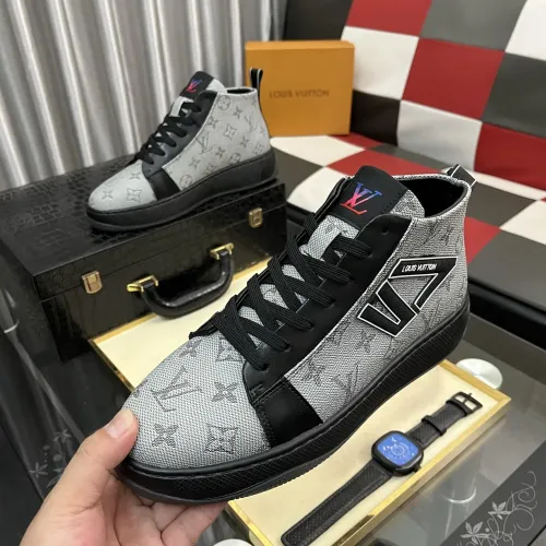 Louis Vuitton High Tops Shoes For Men #1399914 $85.00 USD, Wholesale Replica Louis Vuitton High Tops Shoes