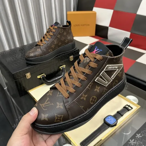 Louis Vuitton High Tops Shoes For Men #1399915 $85.00 USD, Wholesale Replica Louis Vuitton High Tops Shoes