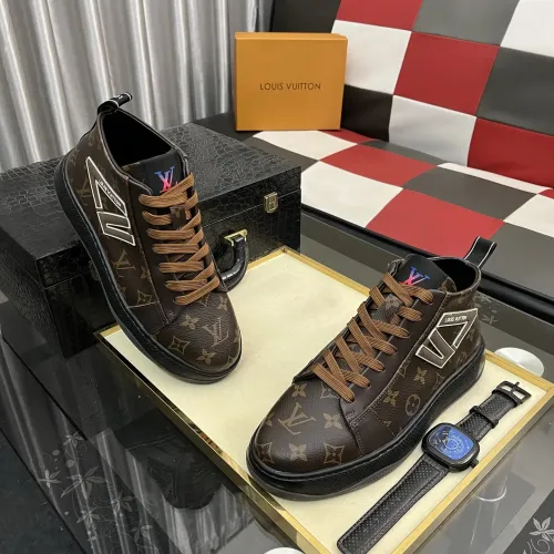 Replica Louis Vuitton High Tops Shoes For Men #1399915 $85.00 USD for Wholesale