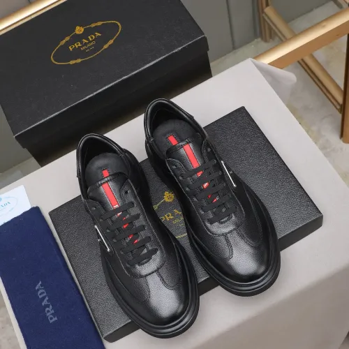 Replica Prada Casual Shoes For Men #1399934 $88.00 USD for Wholesale