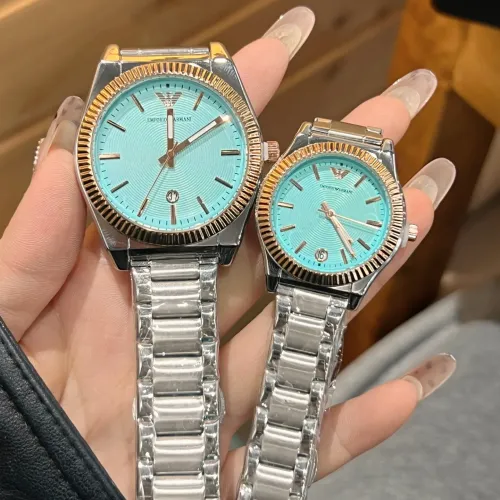 Armani Watches In Rose Gold For Unisex #1399945 $27.00 USD, Wholesale Replica Armani Watches