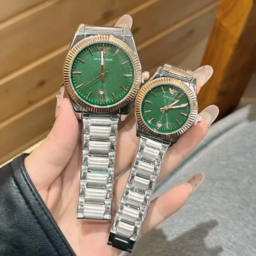 Armani Watches In Rose Gold For Unisex #1399949 $27.00 USD, Wholesale Replica Armani Watches