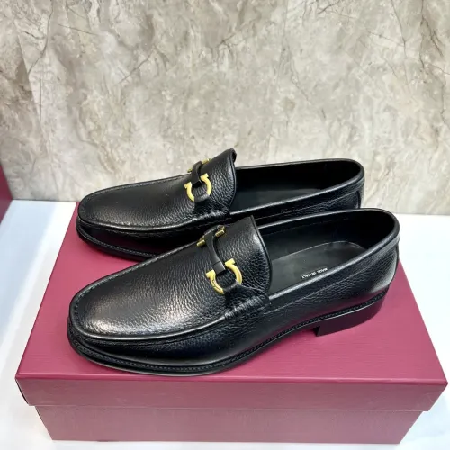 Salvatore Ferragamo Leather Shoes For Men #1399990 $105.00 USD, Wholesale Replica Salvatore Ferragamo Leather Shoes