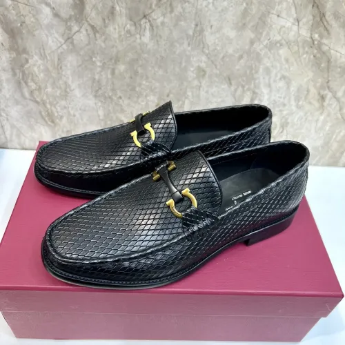 Salvatore Ferragamo Leather Shoes For Men #1399991 $105.00 USD, Wholesale Replica Salvatore Ferragamo Leather Shoes