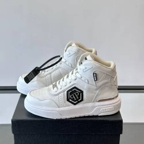 Philipp Plein PP High Tops Shoes For Men #1400020 $150.00 USD, Wholesale Replica Philipp Plein PP High Tops Shoes