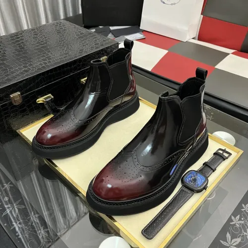 Replica Prada Boots For Men #1400052 $122.00 USD for Wholesale