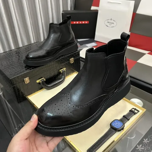 Prada Boots For Men #1400054 $122.00 USD, Wholesale Replica Prada Boots
