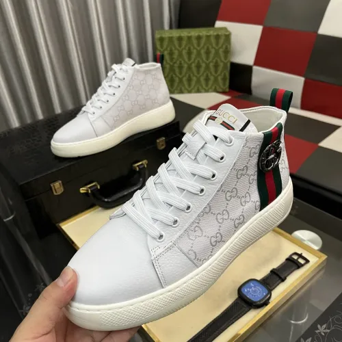 Gucci High Tops Shoes For Men #1400085 $85.00 USD, Wholesale Replica Gucci High Tops Shoes