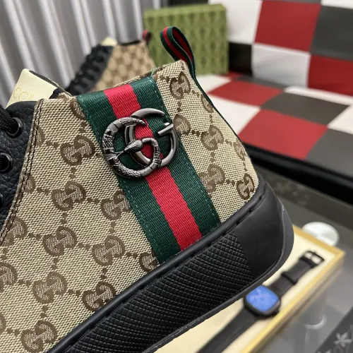 Replica Gucci High Tops Shoes For Men #1400086 $85.00 USD for Wholesale