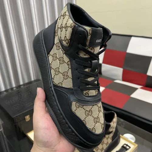 Replica Gucci High Tops Shoes For Men #1400089 $85.00 USD for Wholesale
