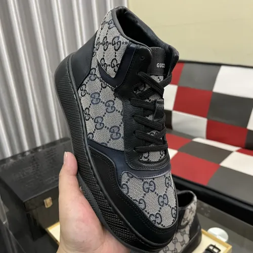 Replica Gucci High Tops Shoes For Men #1400090 $85.00 USD for Wholesale