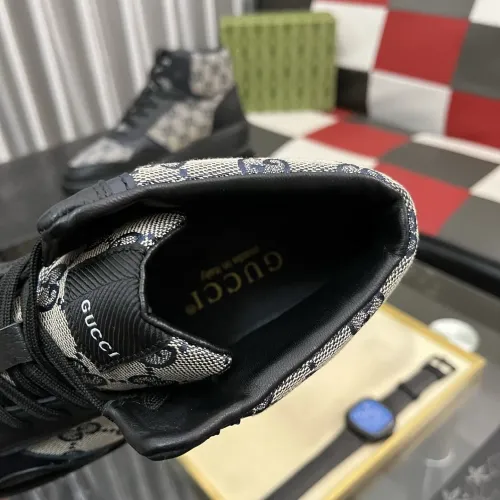 Replica Gucci High Tops Shoes For Men #1400090 $85.00 USD for Wholesale