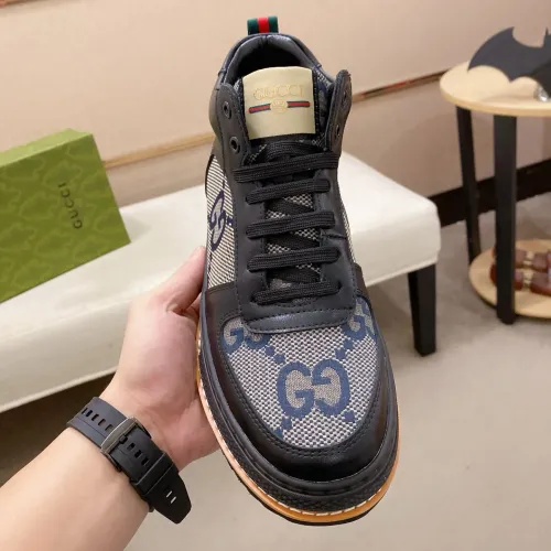 Replica Gucci High Tops Shoes For Men #1400093 $82.00 USD for Wholesale