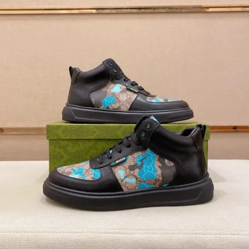 Gucci High Tops Shoes For Men #1400094 $82.00 USD, Wholesale Replica Gucci High Tops Shoes