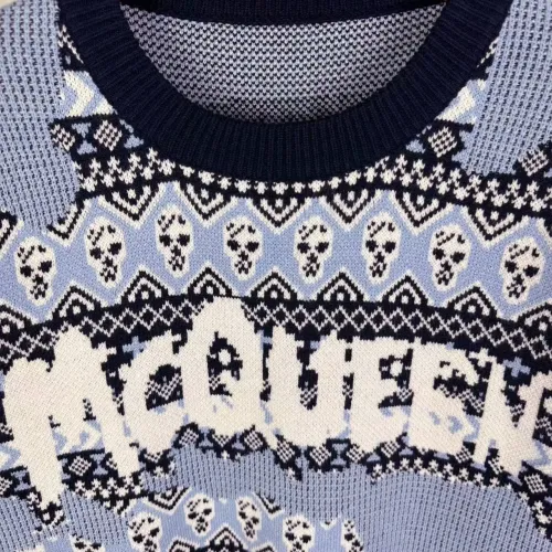 Replica Alexander McQueen Sweaters Long Sleeved For Unisex #1400099 $48.00 USD for Wholesale