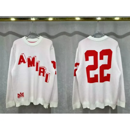 Amiri Sweaters Long Sleeved For Unisex #1400107 $48.00 USD, Wholesale Replica Amiri Sweaters