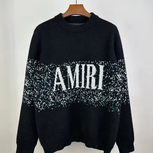 Amiri Sweaters Long Sleeved For Unisex #1400112 $48.00 USD, Wholesale Replica Amiri Sweaters
