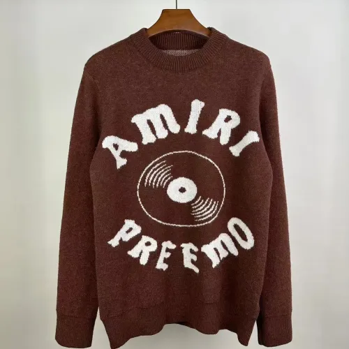 Amiri Sweaters Long Sleeved For Unisex #1400125 $48.00 USD, Wholesale Replica Amiri Sweaters