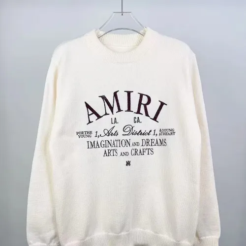 Amiri Sweaters Long Sleeved For Unisex #1400135 $48.00 USD, Wholesale Replica Amiri Sweaters
