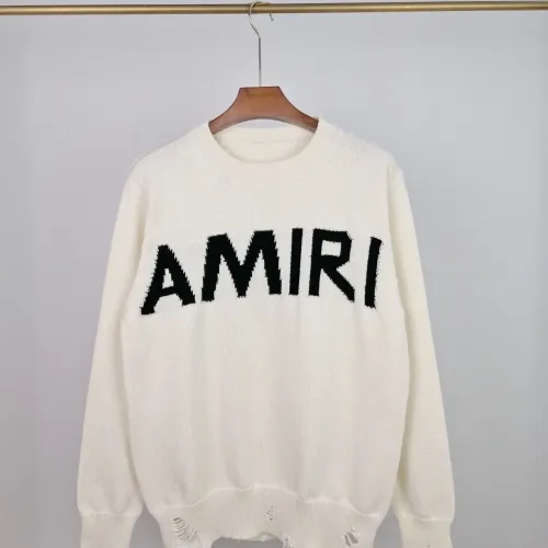 Amiri Sweaters Long Sleeved For Unisex #1400144 $48.00 USD, Wholesale Replica Amiri Sweaters