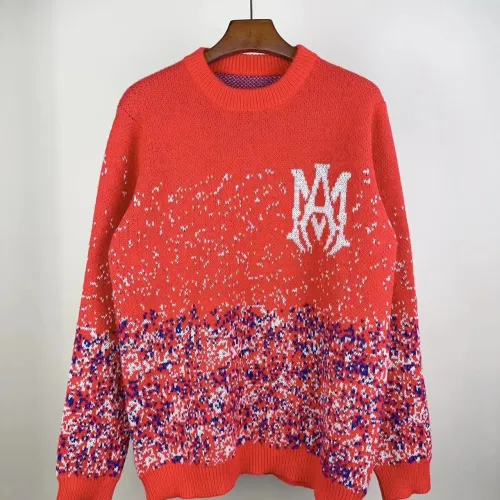 Amiri Sweaters Long Sleeved For Unisex #1400148 $48.00 USD, Wholesale Replica Amiri Sweaters