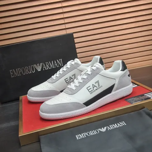 Armani Casual Shoes For Men #1400153 $85.00 USD, Wholesale Replica Armani Casual Shoes