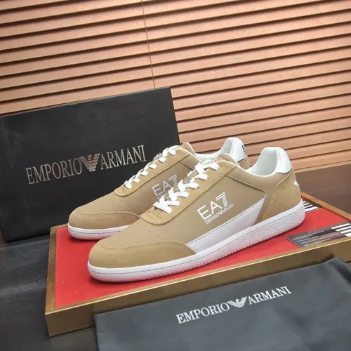 Armani Casual Shoes For Men #1400155 $85.00 USD, Wholesale Replica Armani Casual Shoes