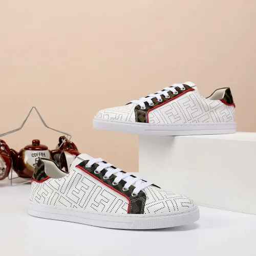 Replica Fendi Casual Shoes For Men #1400166 $72.00 USD for Wholesale