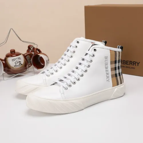Burberry High Tops Shoes For Men #1400173 $80.00 USD, Wholesale Replica Burberry High Tops Shoes