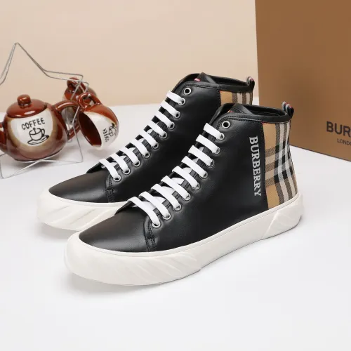Burberry High Tops Shoes For Men #1400174 $80.00 USD, Wholesale Replica Burberry High Tops Shoes