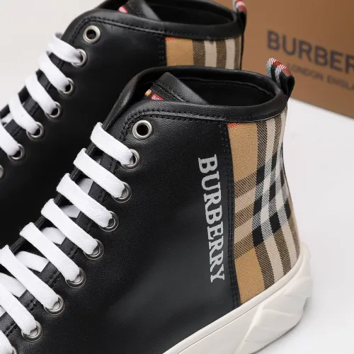 Replica Burberry High Tops Shoes For Men #1400174 $80.00 USD for Wholesale
