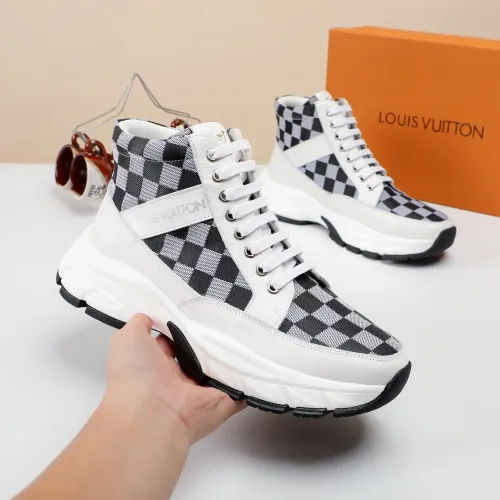 Louis Vuitton High Tops Shoes For Men #1400175 $82.00 USD, Wholesale Replica Louis Vuitton High Tops Shoes