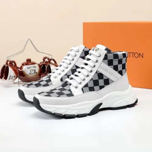 Replica Louis Vuitton High Tops Shoes For Men #1400175 $82.00 USD for Wholesale