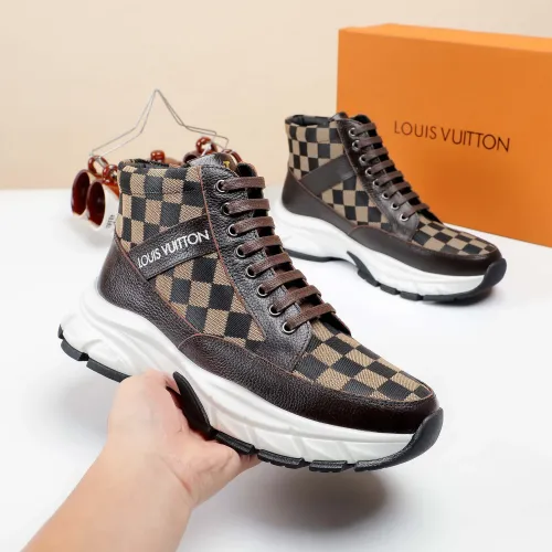 Louis Vuitton High Tops Shoes For Men #1400176 $82.00 USD, Wholesale Replica Louis Vuitton High Tops Shoes