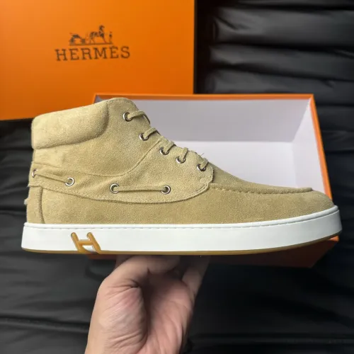 Replica Hermes Boots For Men #1400180 $88.00 USD for Wholesale