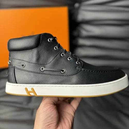 Replica Hermes Boots For Men #1400181 $88.00 USD for Wholesale