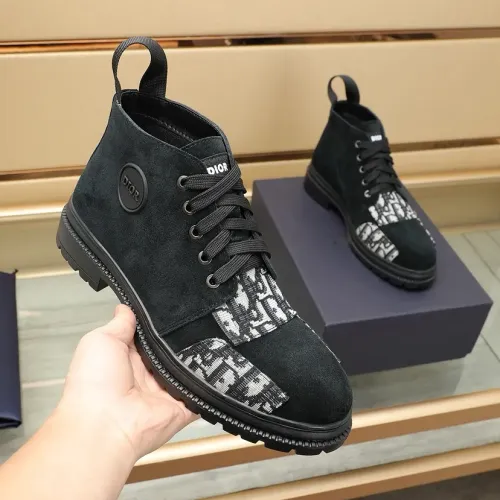 Christian Dior Boots For Men #1400230 $98.00 USD, Wholesale Replica Christian Dior Boots