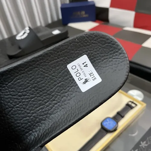 Replica Ralph Lauren Polo Slippers For Men #1400233 $42.00 USD for Wholesale