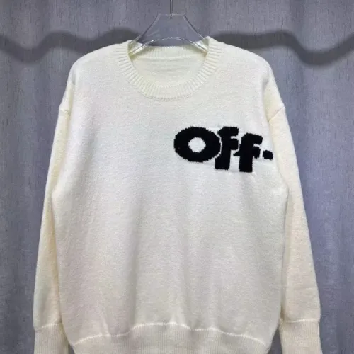 Off-White Sweaters Long Sleeved For Unisex #1400237 $48.00 USD, Wholesale Replica Off-White Sweaters