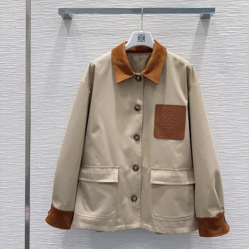 LOEWE Jackets Long Sleeved For Women #1400404 $102.00 USD, Wholesale Replica LOEWE Jackets