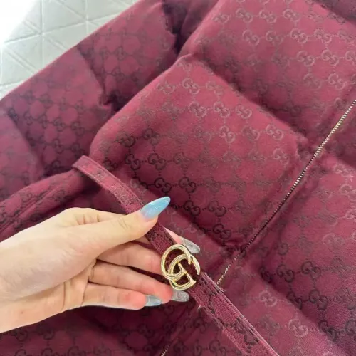 Replica Gucci Down Feather Coat Long Sleeved For Women #1400407 $128.00 USD for Wholesale