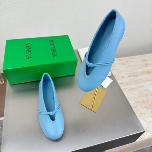 Bottega Veneta BV Flat Shoes For Women #1400595 $125.00 USD, Wholesale Replica Bottega Veneta BV Flat Shoes