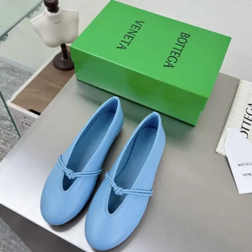 Replica Bottega Veneta BV Flat Shoes For Women #1400595 $125.00 USD for Wholesale