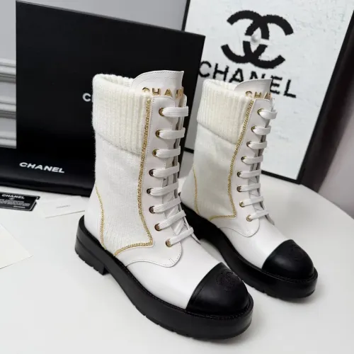 Chanel Boots For Women #1400602 $122.00 USD, Wholesale Replica Chanel Boots